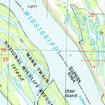 United States Geological Survey Toolesboro, IA-IL (1992, 24000-Scale) digital map
