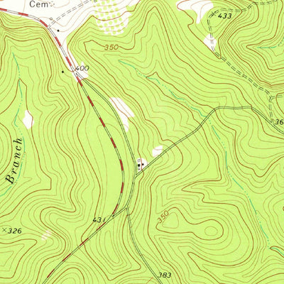 United States Geological Survey Toomsboro, GA (1973, 24000-Scale) digital map