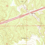 United States Geological Survey Toomsuba, MS (1971, 24000-Scale) digital map