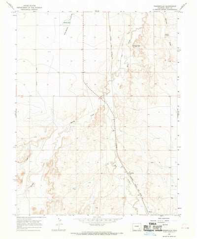 United States Geological Survey Toonerville, CO (1966, 24000-Scale) digital map