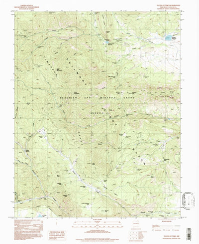 United States Geological Survey Tooth Of Time, NM (1994, 24000-Scale) digital map