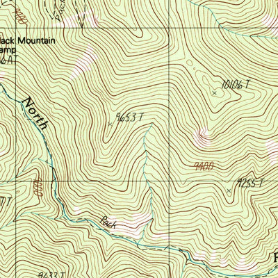 United States Geological Survey Tooth Of Time, NM (1994, 24000-Scale) digital map