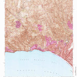 United States Geological Survey Topanga, CA (1952, 24000-Scale) digital map