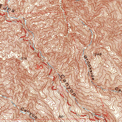 United States Geological Survey Topanga, CA (1952, 24000-Scale) digital map