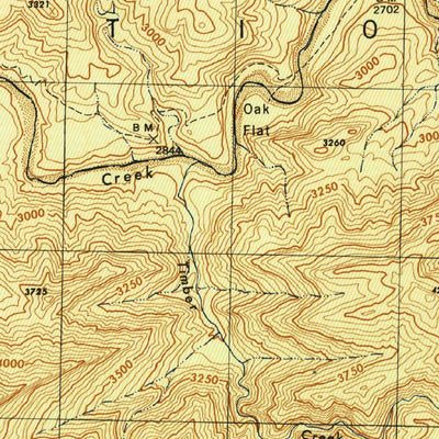 United States Geological Survey Topatopa Mountains, CA (1944, 31680-Scale) digital map