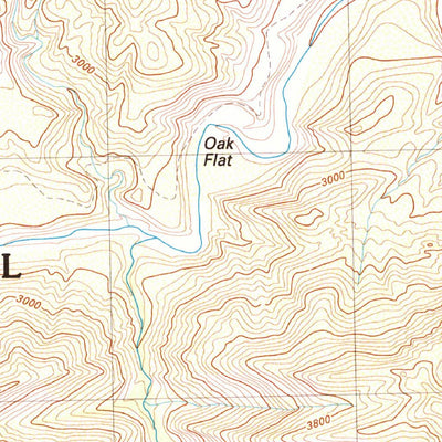 United States Geological Survey Topatopa Mountains, CA (1991, 24000-Scale) digital map