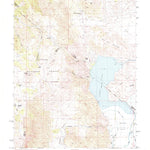 United States Geological Survey Topaz Lake, NV-CA (1988, 24000-Scale) digital map