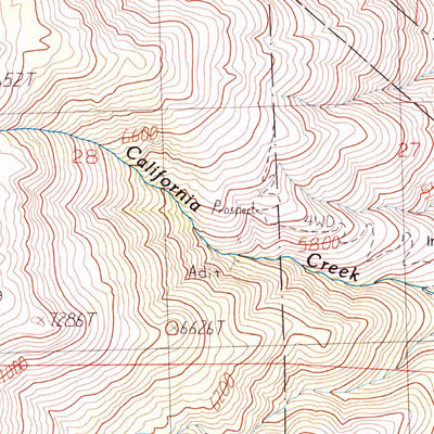 United States Geological Survey Topaz Lake, NV-CA (1988, 24000-Scale) digital map