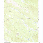 United States Geological Survey Topaz Mountain, CO (1958, 24000-Scale) digital map