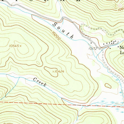 United States Geological Survey Topaz Mountain, CO (1958, 24000-Scale) digital map