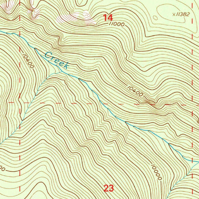 United States Geological Survey Topaz Mountain, CO (1994, 24000-Scale) digital map