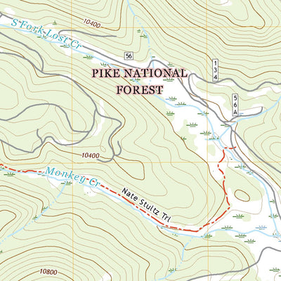 United States Geological Survey Topaz Mountain, CO (2022, 24000-Scale) digital map