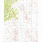 United States Geological Survey Topaz Mountain East, UT (1988, 24000-Scale) digital map
