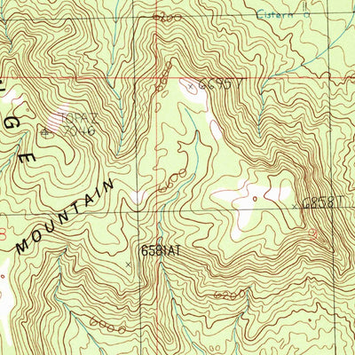 United States Geological Survey Topaz Mountain East, UT (1988, 24000-Scale) digital map