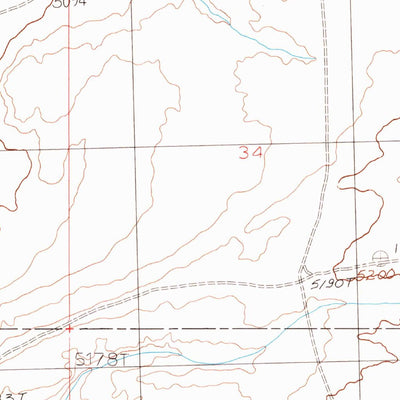 United States Geological Survey Topaz Mountain SW, UT (1988, 24000-Scale) digital map