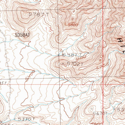 United States Geological Survey Topaz Mountain SW, UT (1988, 24000-Scale) digital map