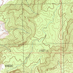 United States Geological Survey Topaz Mountain West, UT (1988, 24000-Scale) digital map