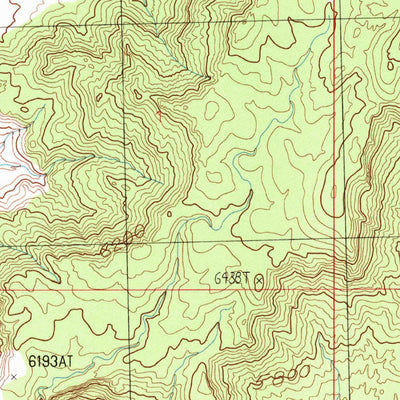 United States Geological Survey Topaz Mountain West, UT (1988, 24000-Scale) digital map