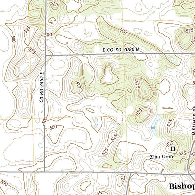 United States Geological Survey Topeka, IL (2021, 24000-Scale) digital map