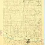 United States Geological Survey Topeka, KS (1889, 125000-Scale) digital map