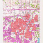 United States Geological Survey Topeka, KS (1950, 24000-Scale) digital map