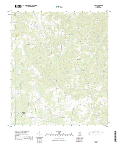 United States Geological Survey Topeka, MS (2020, 24000-Scale) digital map