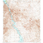 United States Geological Survey Topock, AZ-CA (1950, 62500-Scale) digital map