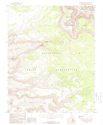 United States Geological Survey Topocoba Hilltop, AZ (1988, 24000-Scale) digital map