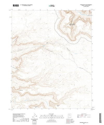United States Geological Survey Topocoba Hilltop, AZ (2021, 24000-Scale) digital map