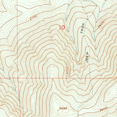 United States Geological Survey Toppenish Mountain, WA (1958, 24000-Scale) digital map