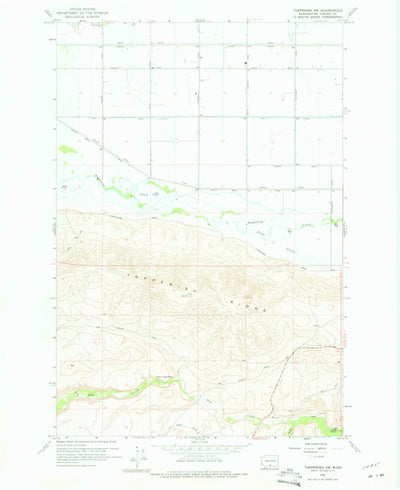 United States Geological Survey Toppenish SW, WA (1958, 24000-Scale) digital map