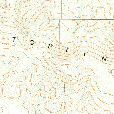United States Geological Survey Toppenish SW, WA (1958, 24000-Scale) digital map