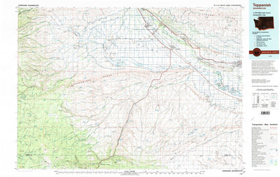 United States Geological Survey Toppenish, WA (1979, 100000-Scale) digital map