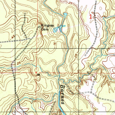 United States Geological Survey Topsy, LA (1998, 24000-Scale) digital map