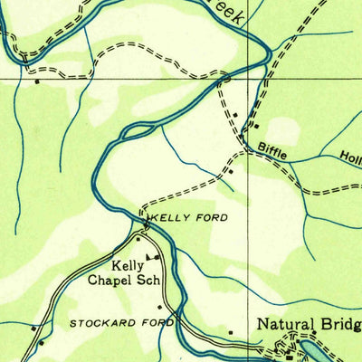 United States Geological Survey Topsy, TN (1936, 24000-Scale) digital map