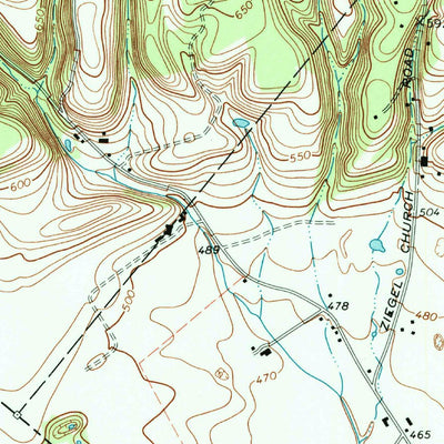 United States Geological Survey Topton, PA (1965, 24000-Scale) digital map