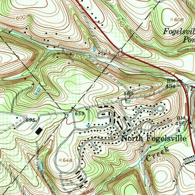 United States Geological Survey Topton, PA (1965, 24000-Scale) digital map
