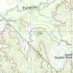 United States Geological Survey Tordillo Creek, TX (1984, 24000-Scale) digital map