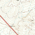 United States Geological Survey Tornillo, TX (1972, 24000-Scale) digital map