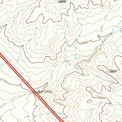 United States Geological Survey Tornillo, TX (1972, 24000-Scale) digital map
