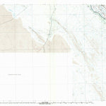 United States Geological Survey Tornillo, TX (1985, 100000-Scale) digital map