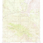 United States Geological Survey Toro Peak, CA (1981, 24000-Scale) digital map