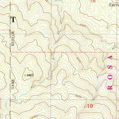 United States Geological Survey Toro Peak, CA (1981, 24000-Scale) digital map