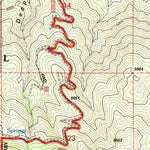 United States Geological Survey Toro Peak, CA (1996, 24000-Scale) digital map