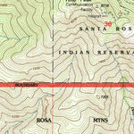 United States Geological Survey Toro Peak, CA (1996, 24000-Scale) digital map