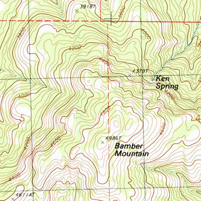 United States Geological Survey Toroda, WA (1988, 24000-Scale) digital map