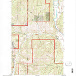 United States Geological Survey Toroda, WA (1992, 24000-Scale) digital map