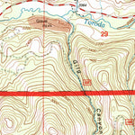 United States Geological Survey Toroda, WA (1992, 24000-Scale) digital map