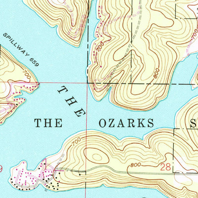 United States Geological Survey Toronto, MO (1959, 24000-Scale) digital map