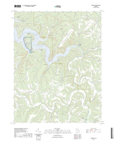 United States Geological Survey Toronto, MO (2023, 24000-Scale) digital map